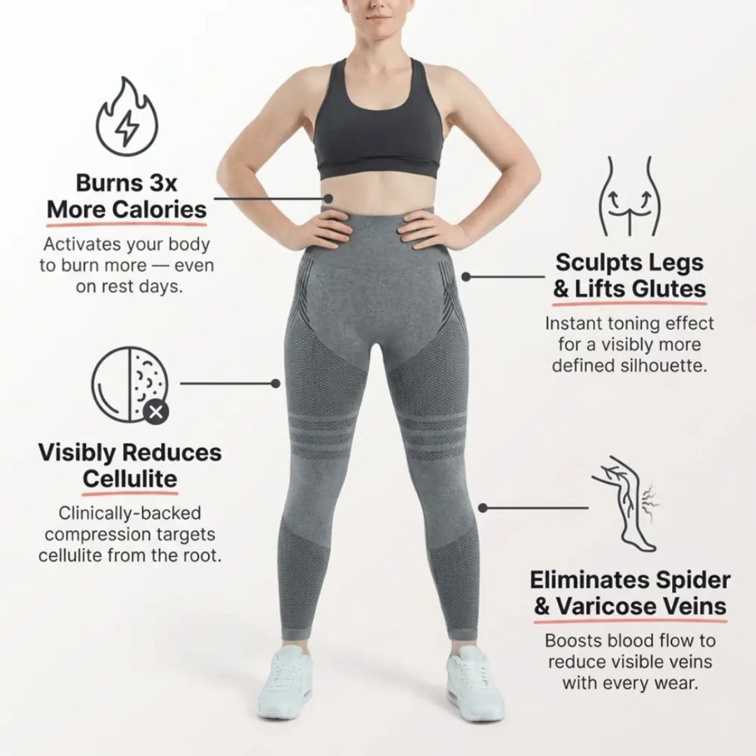 VelaVital™ 3D Legging – Redefine your silhouette effortlessly