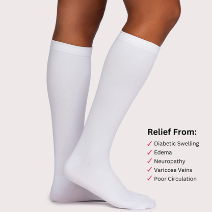 VelaVital™ Men's Wide Compression Socks For Pain Relief