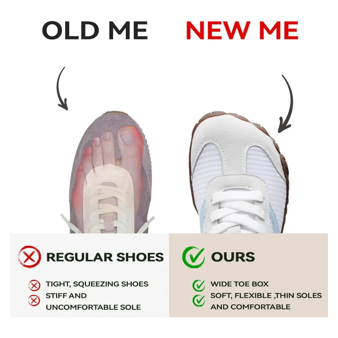 Stride Walk Barefoot – Wide Toe Box Shoes for Pain-Free Walking